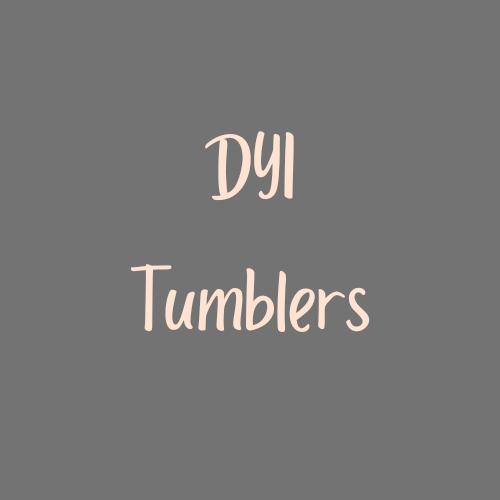 DIY tumblers