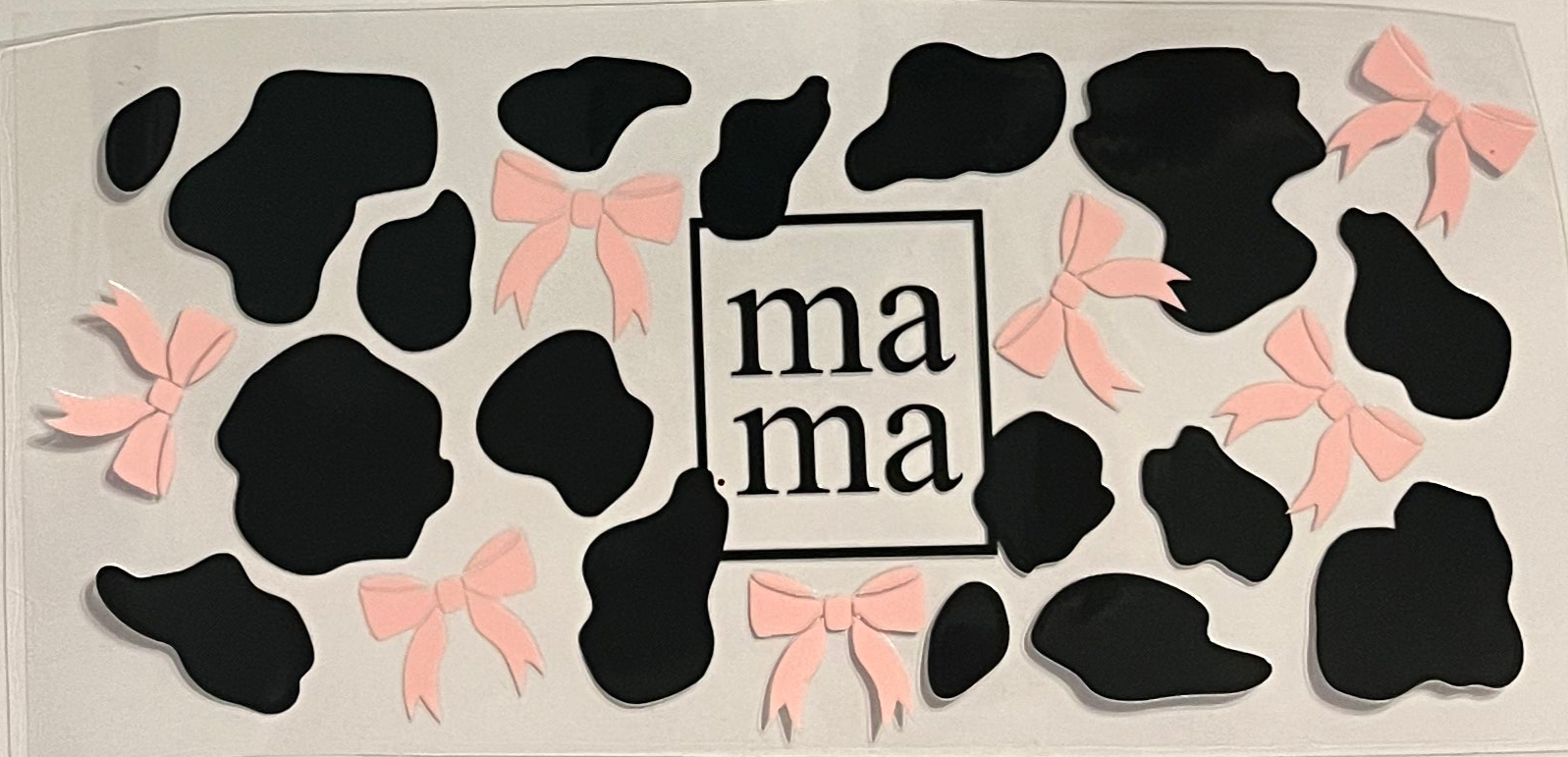 Mama leopard and bows