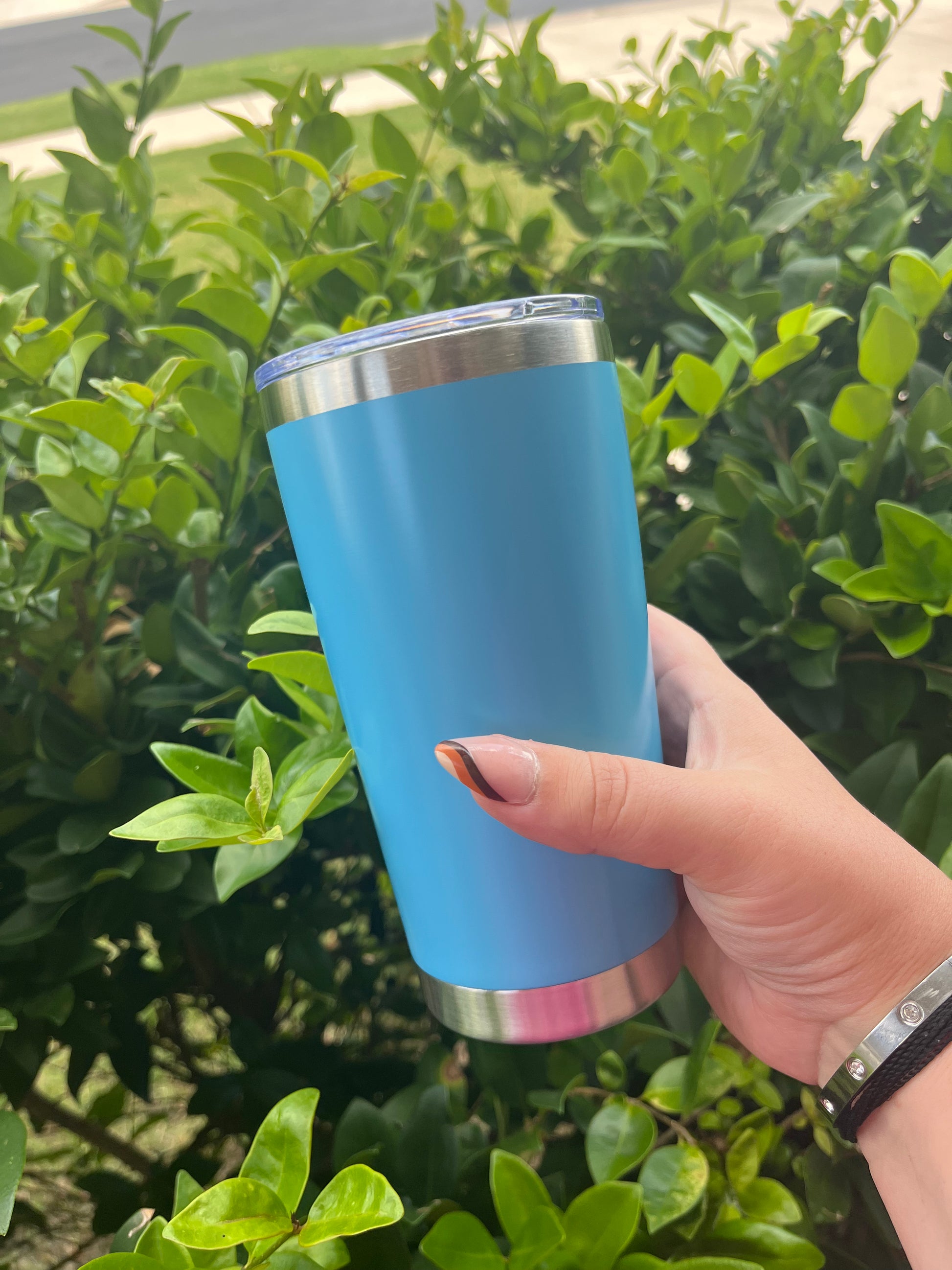 20oz Stainless Steel Double Wall Vacuum Travel Tumbler Cup with Lid and Straw for Cold & Hot Drinks (Mixed Colors)