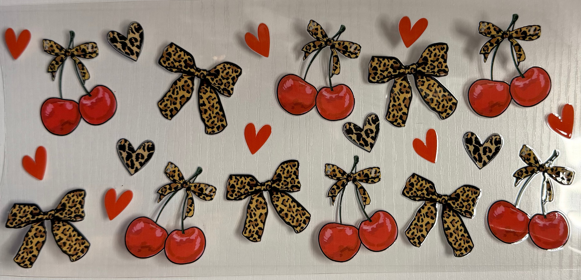 Bows and cherries