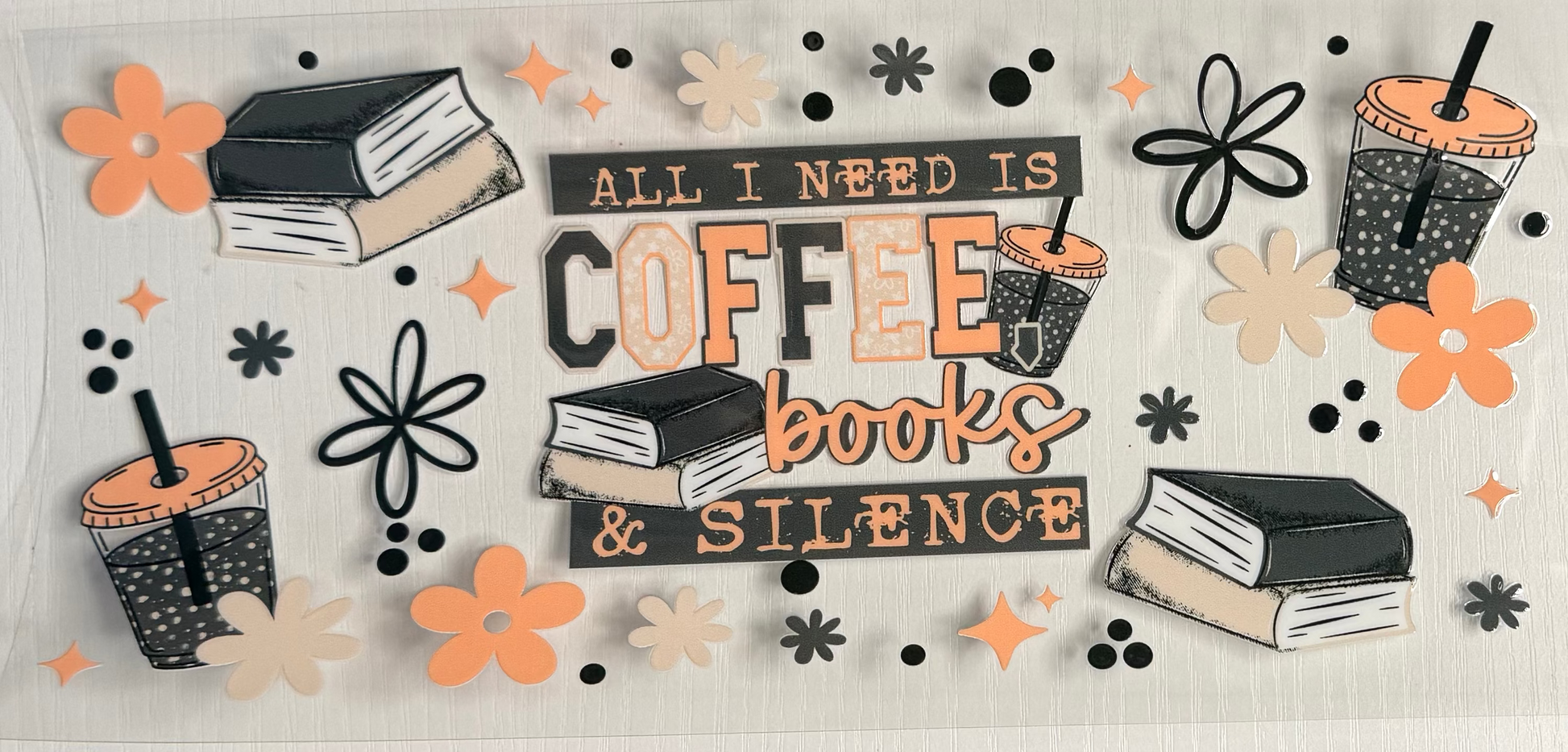 Coffee books and silence