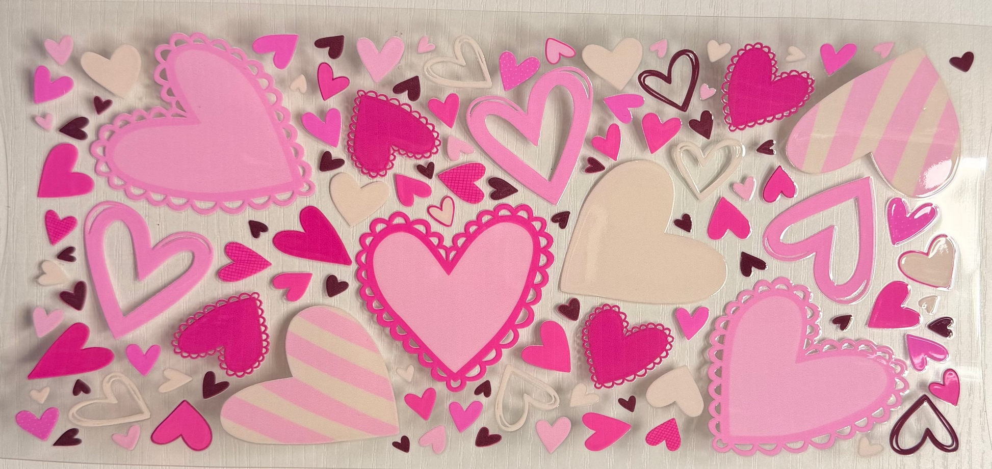 Pink hearts
