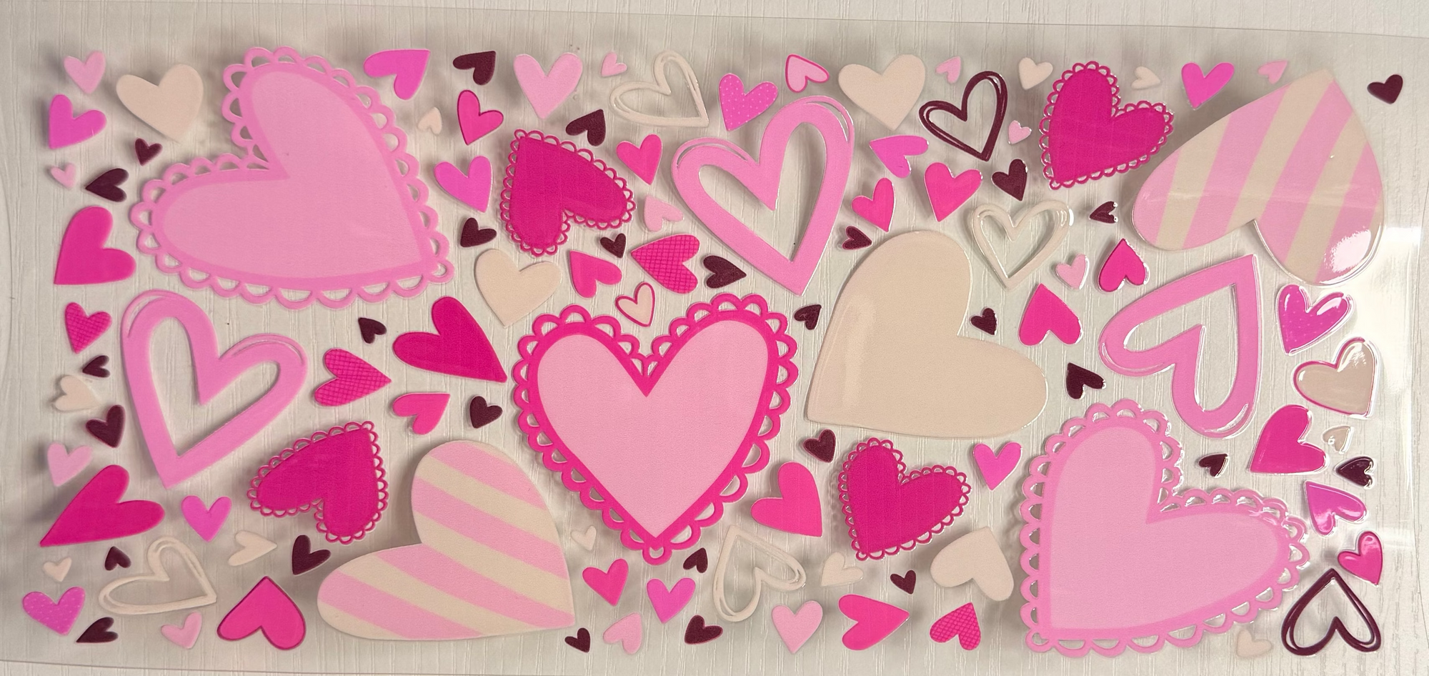 Pink hearts