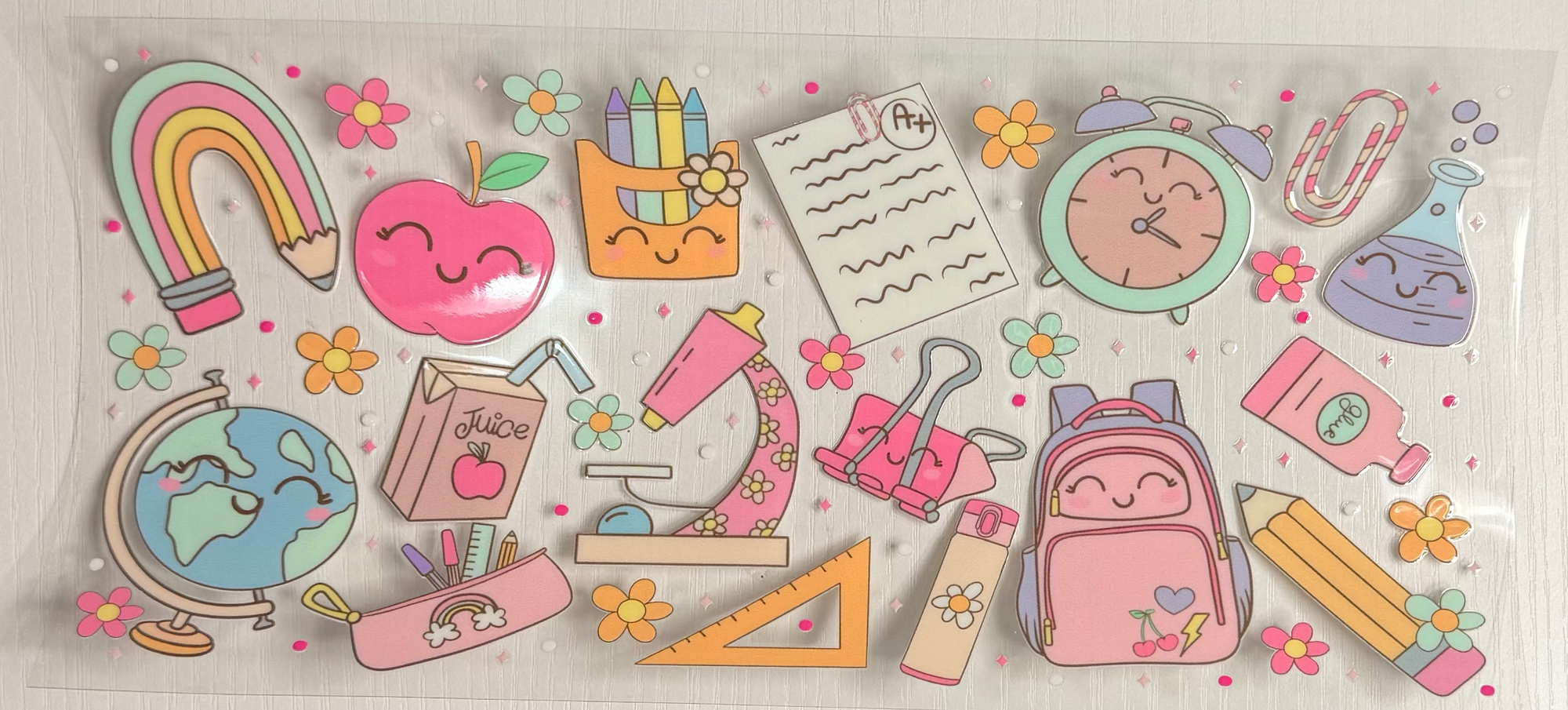 school-themed stickers
