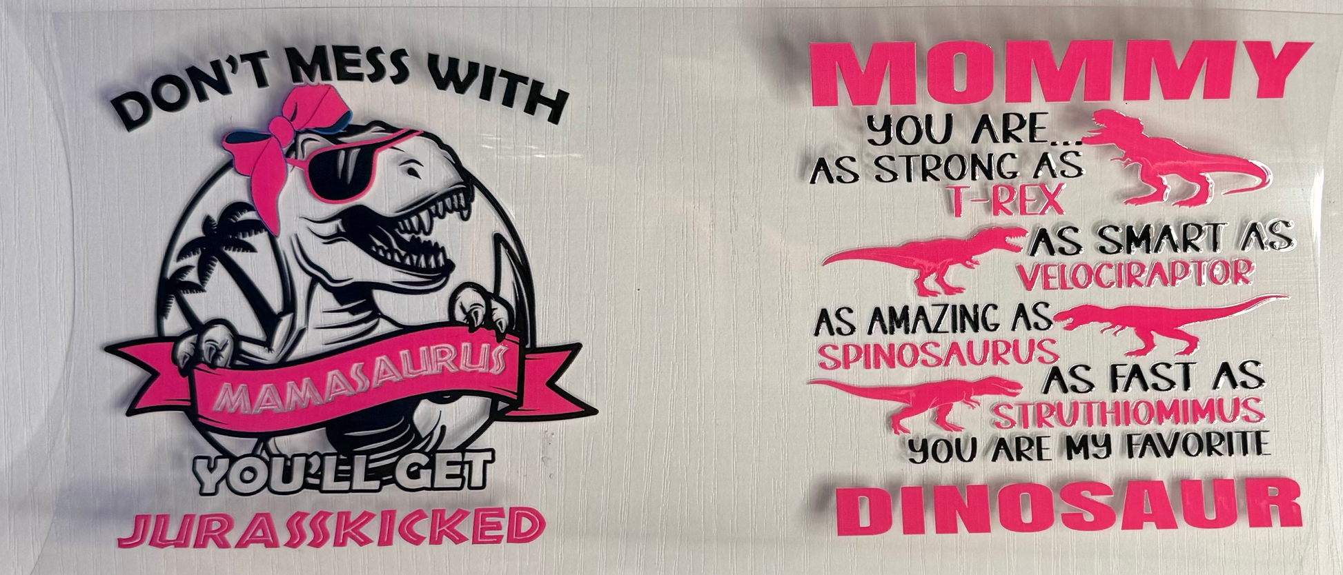 Mamasaurus Vinyl Decal