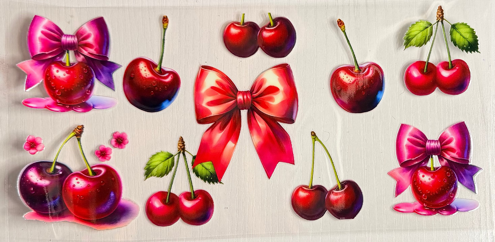 Cherries and bows