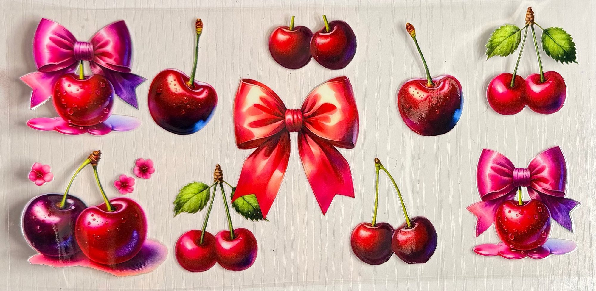 Cherries and bows