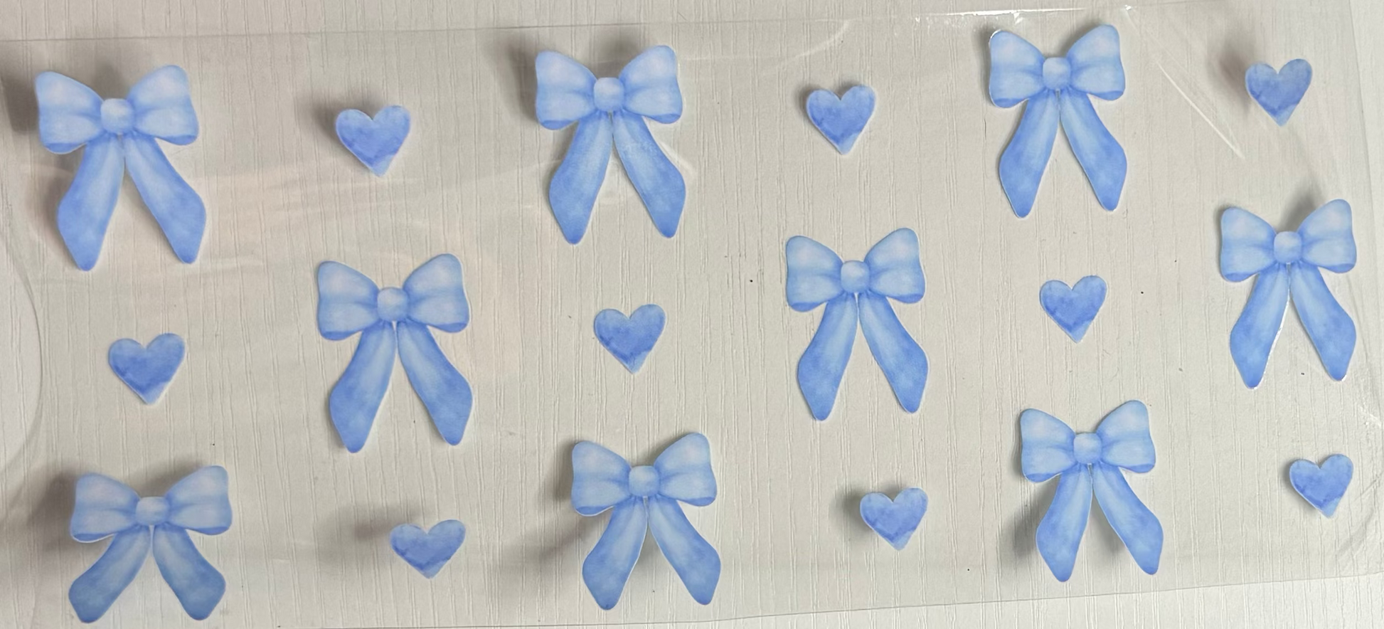 Blue bows