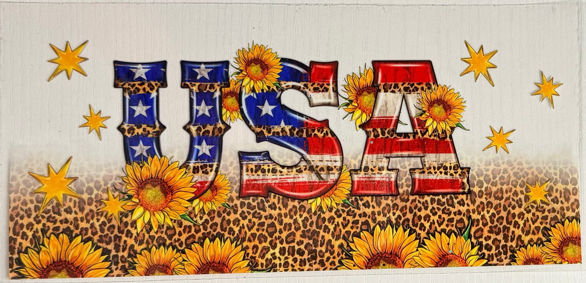 USA and sunflowers