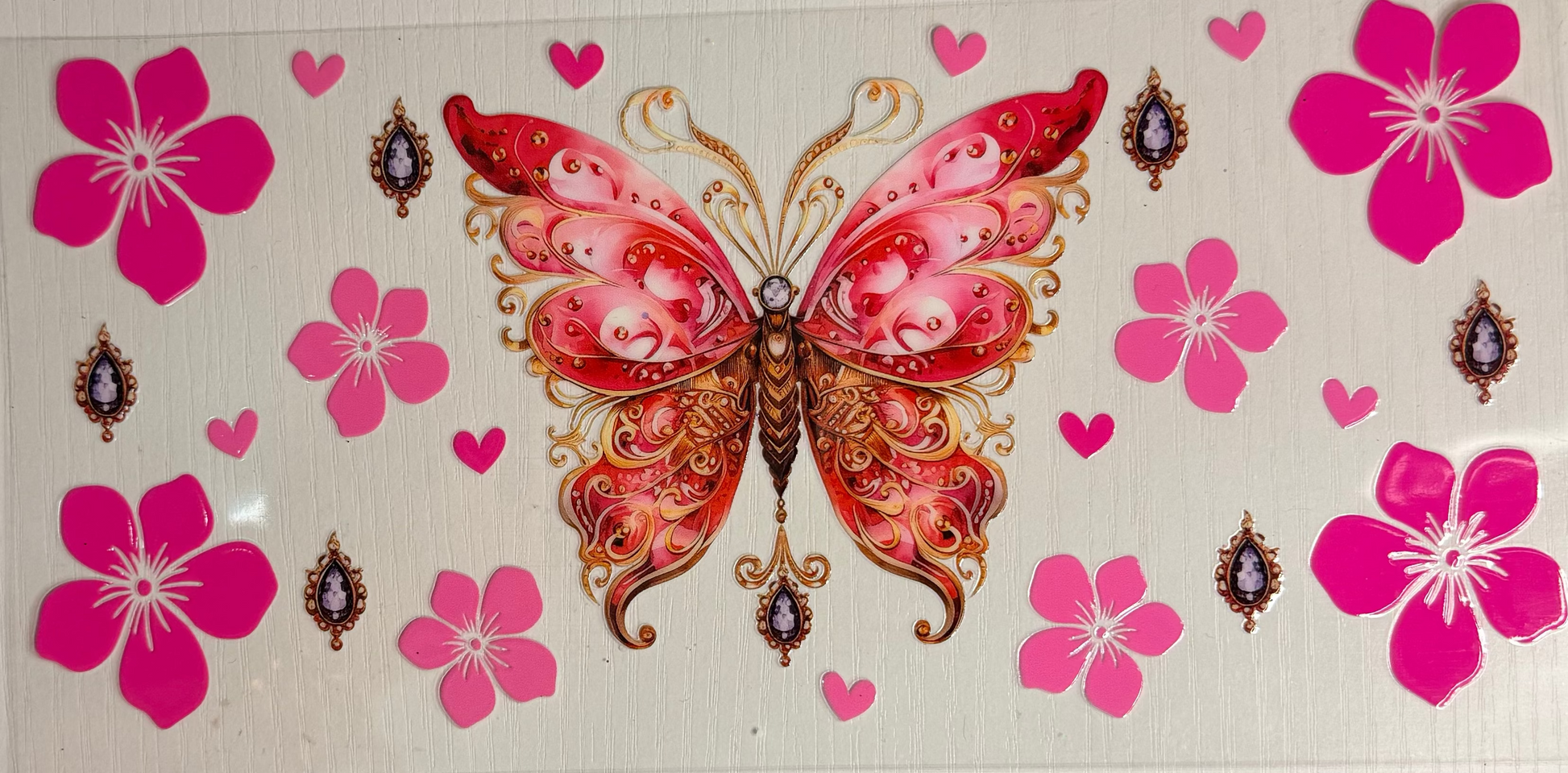 Pink butterfly