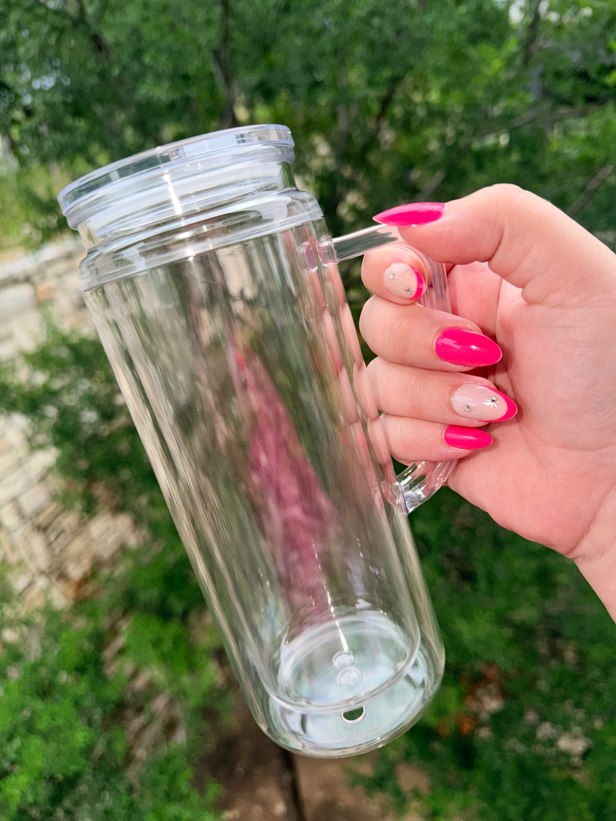 Acrylic 20 oz with Handle